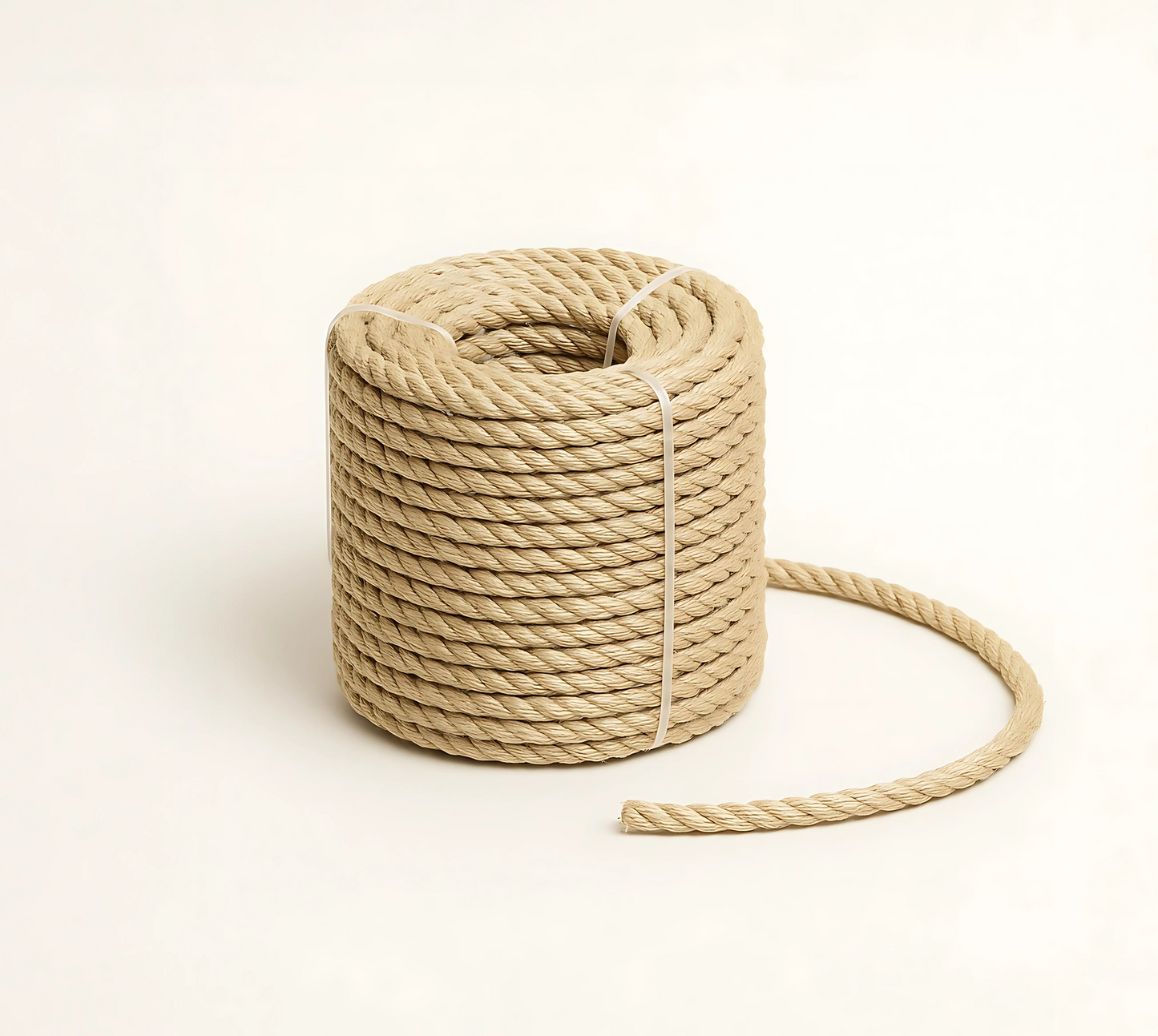 100% Sisal Cat Scratching Rope (6mm) | Cat-Safe, Durable & Long-Lasting | DIY for All Cat Posts, Poles, Towers & Trees