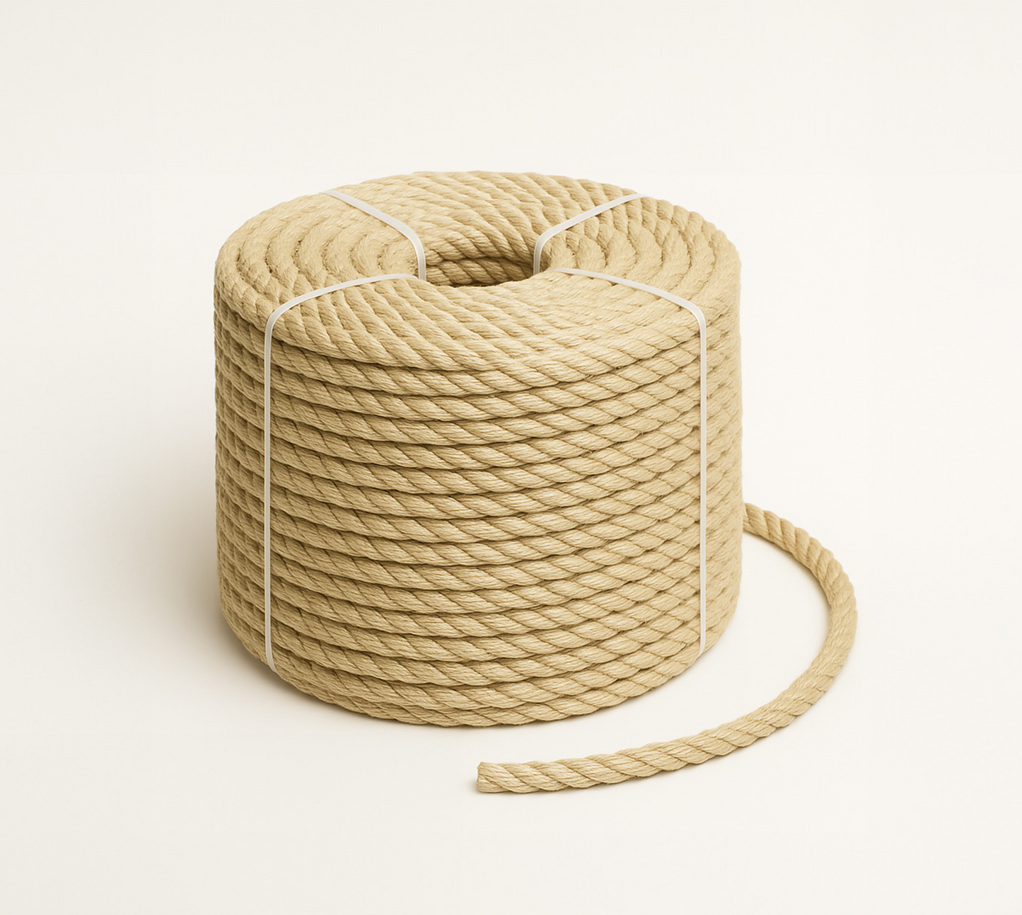 100% Sisal Cat Scratching Rope (6mm) | Cat-Safe, Durable & Long-Lasting | DIY for All Cat Posts, Poles, Towers & Trees