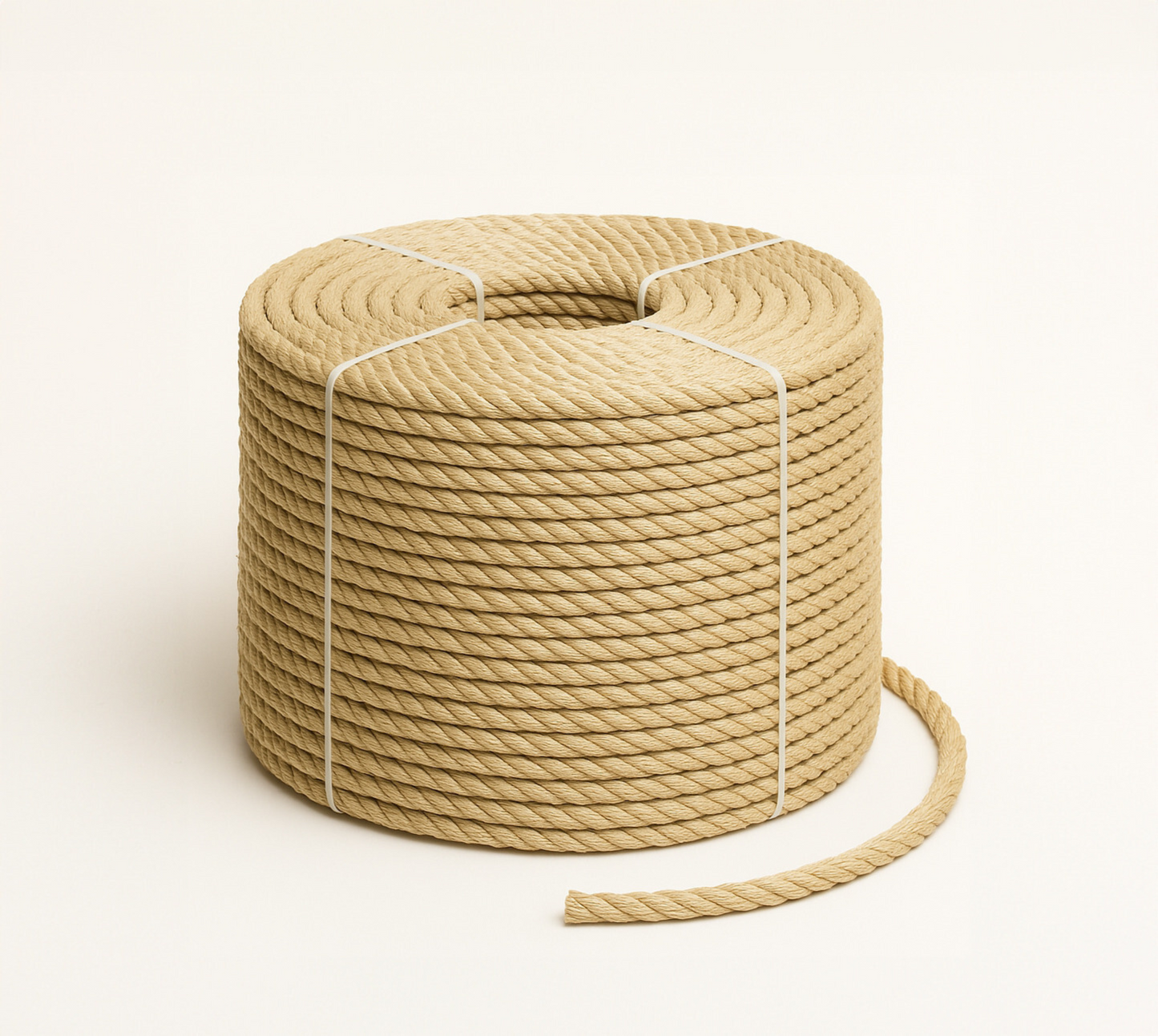 100% Sisal Cat Scratching Rope (6mm) | Cat-Safe, Durable & Long-Lasting | DIY for All Cat Posts, Poles, Towers & Trees