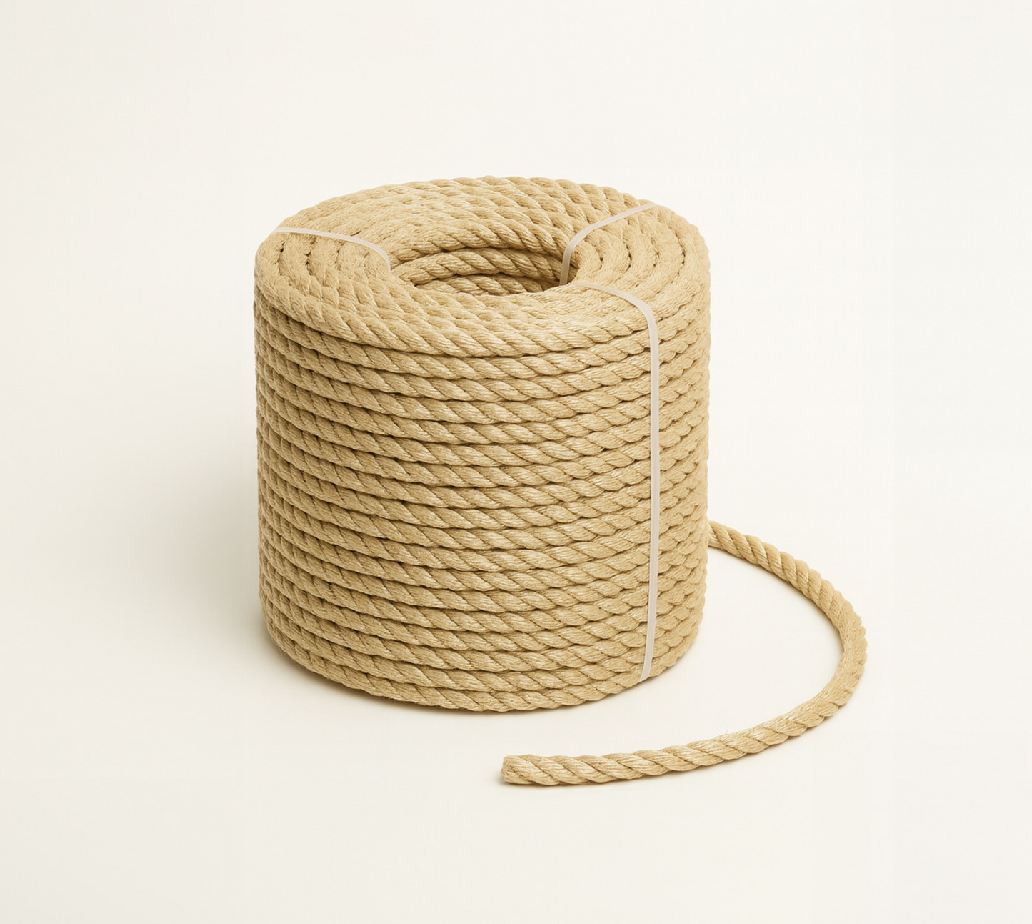 100% Sisal Cat Scratching Rope (6mm) | Cat-Safe, Durable & Long-Lasting | DIY for All Cat Posts, Poles, Towers & Trees
