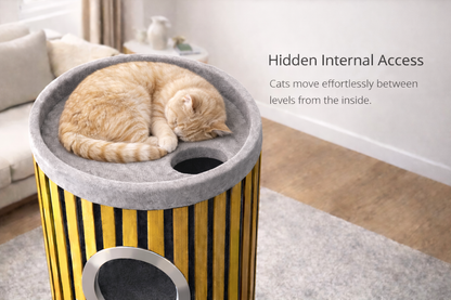 Scratchi Tower - Premium Vertical Cat Haven