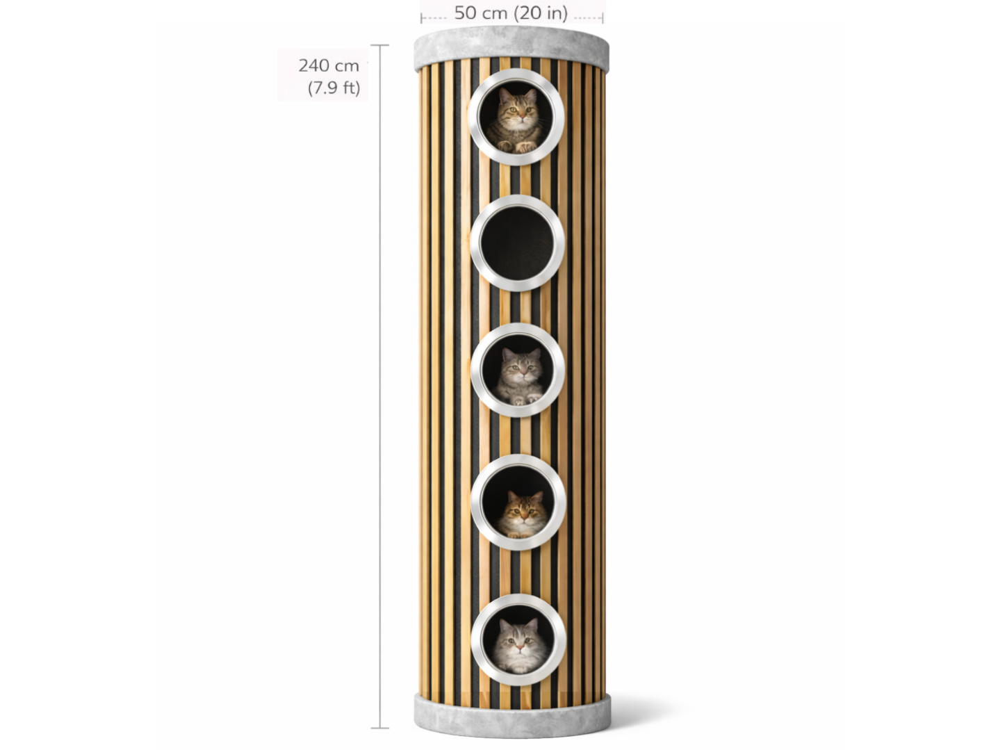 Scratchi Tower - Premium Vertical Cat Haven