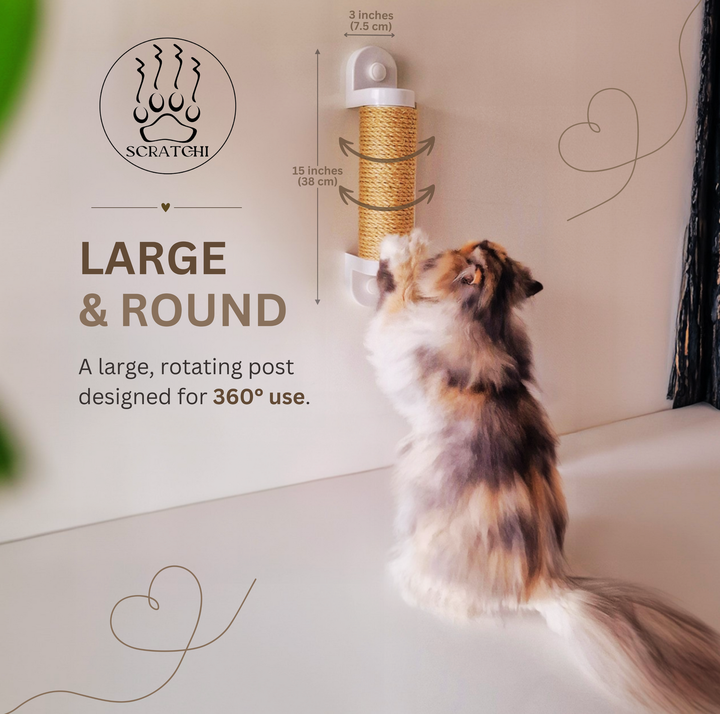 Wall Mounting kit (Scratchi 360)