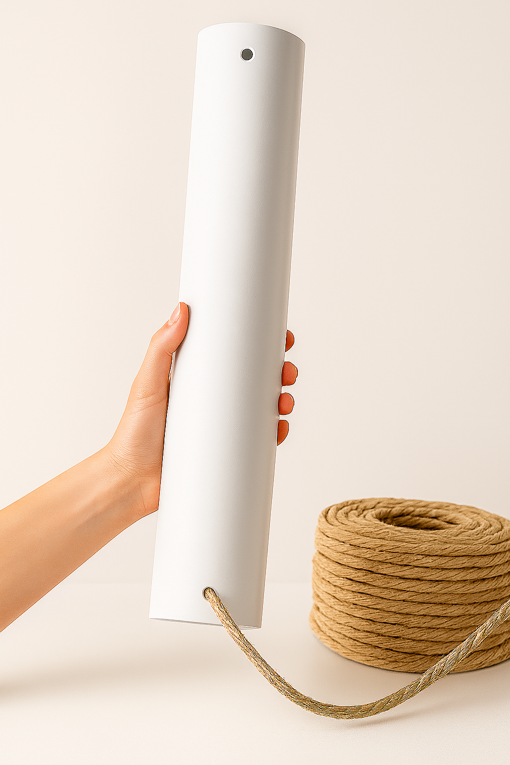 Scratchi 360° | Cat Scratching Replacement Post | No Staples, No Glue Needed (6mm Sisal Rope Sold Separately)